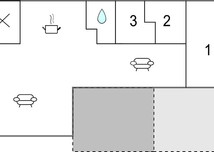 In With Kitchen Tatil Evi Hemmet